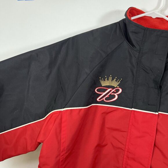VTG Winners Circle Dale Earnhardt Jr. Budweiser Jacket Womens Size Large NASCAR - Picture 9 of 16